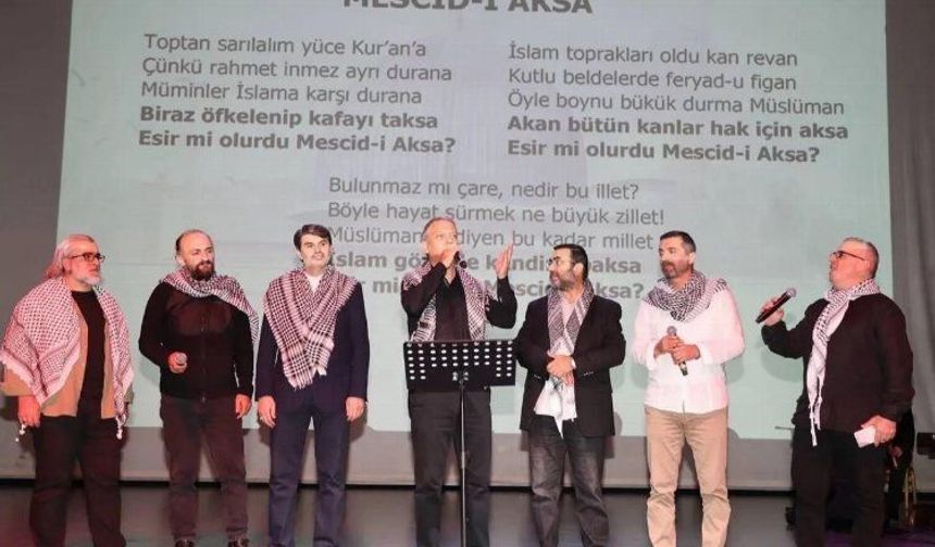 Gebze’den Filistin’e 'ses' ve 'nefes'